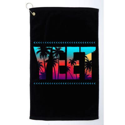 Vintage Yeet Platinum Collection Golf Towel