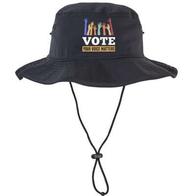 Vote Your Voice Matters Presidential Election Legacy Cool Fit Booney Bucket Hat