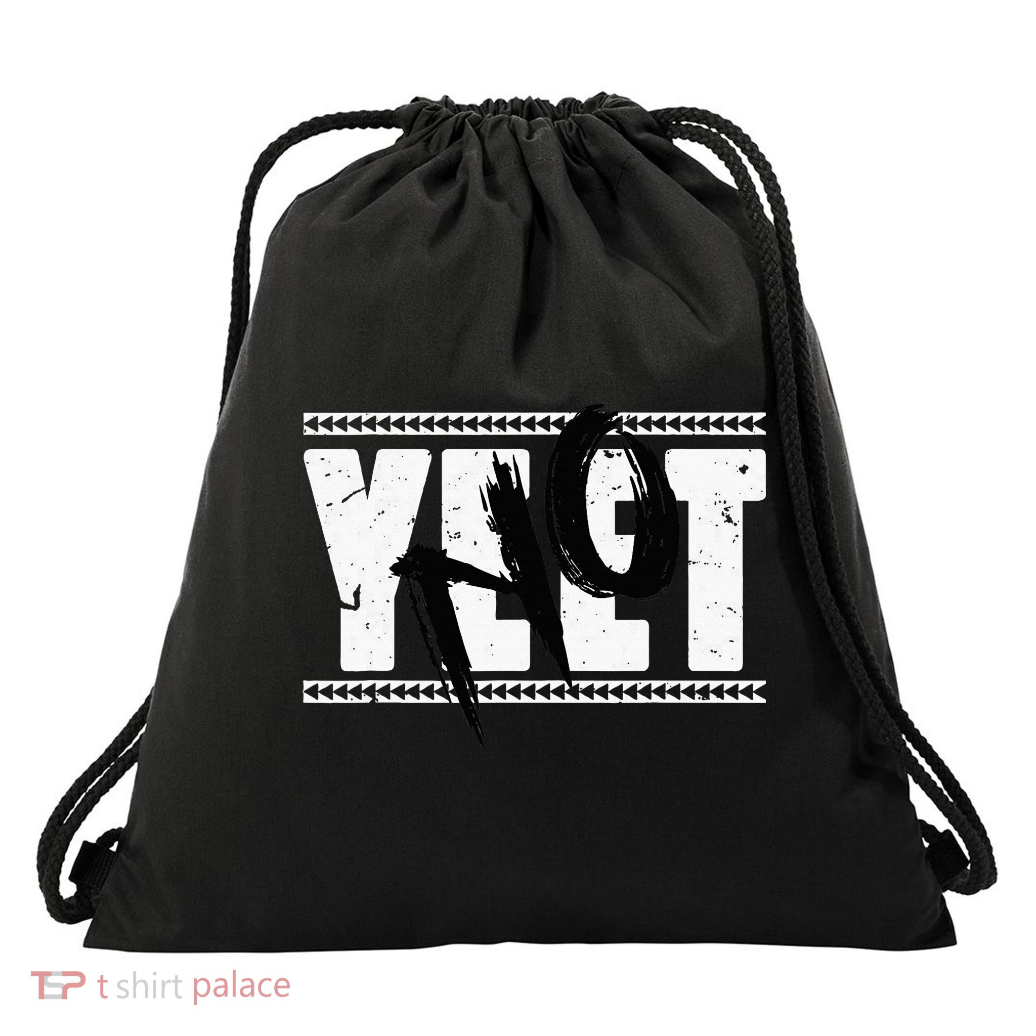 Vintage Yeet Drawstring Bag