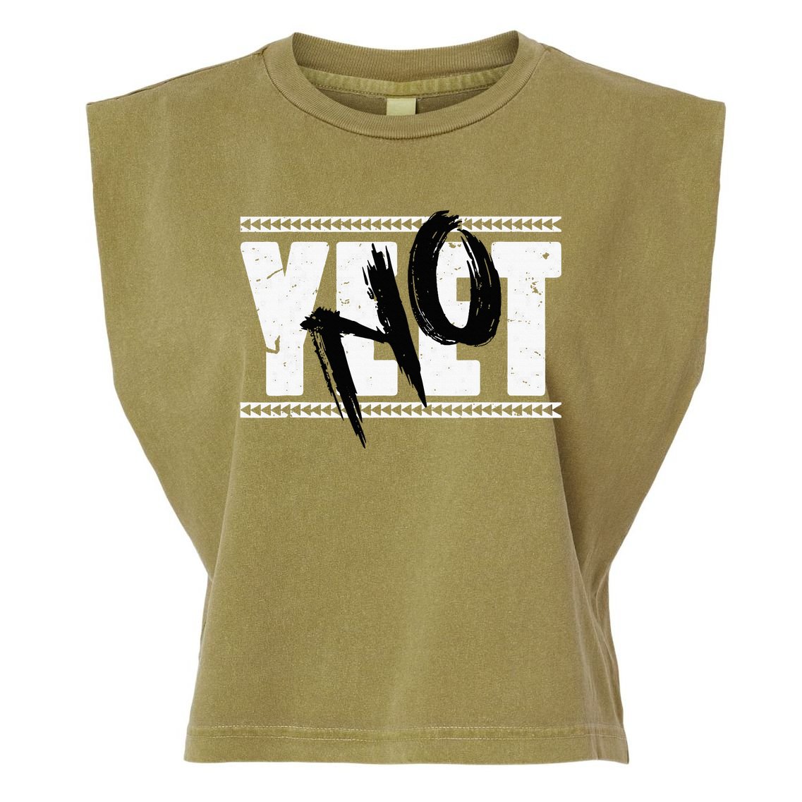 Vintage Yeet Garment-Dyed Women's Muscle Tee