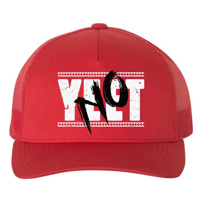 Vintage Yeet Yupoong Adult 5-Panel Trucker Hat