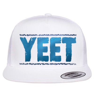 Vintage Yeet Flat Bill Trucker Hat