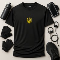 Volodymyr Zelenskyy Army Military Coat Of Arms I Stand With Ukraine Cooling Performance Crew T-Shirt
