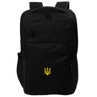 Volodymyr Zelenskyy Army Military Coat Of Arms I Stand With Ukraine Impact Tech Backpack