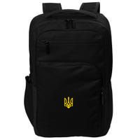 Volodymyr Zelenskyy Army Military Coat Of Arms I Stand With Ukraine Impact Tech Backpack