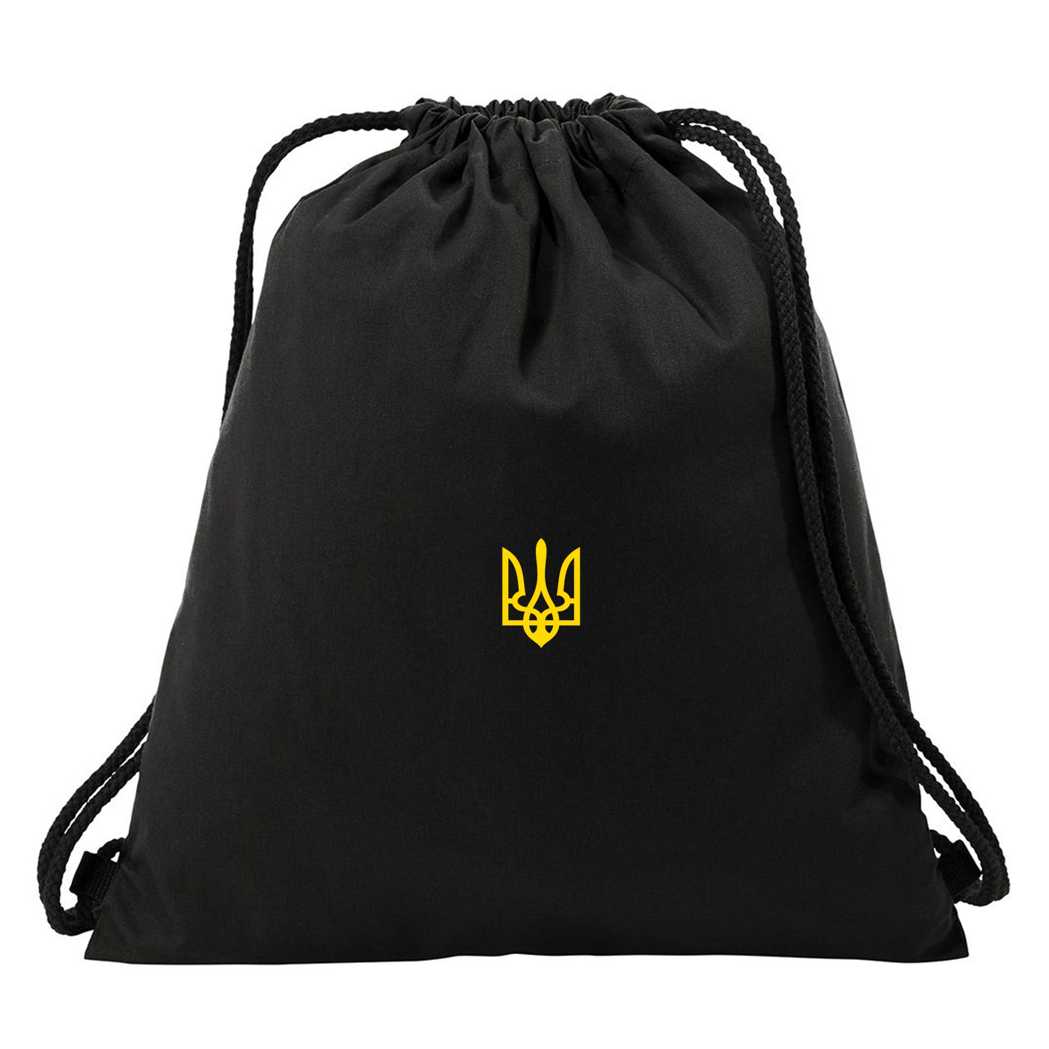 Volodymyr Zelenskyy Army Military Coat Of Arms I Stand With Ukraine Drawstring Bag