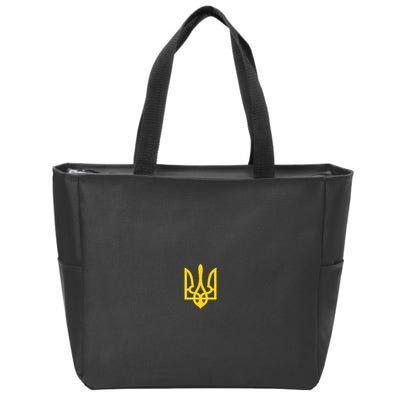 Volodymyr Zelenskyy Army Military Coat Of Arms I Stand With Ukraine Zip Tote Bag