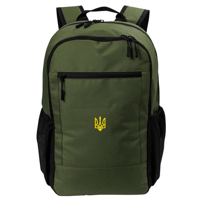 Volodymyr Zelenskyy Army Military Coat Of Arms I Stand With Ukraine Backpack