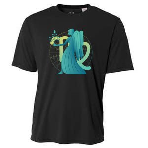 Virgo Zodiac Astrology Cooling Performance Crew T-Shirt