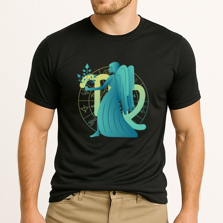 Virgo Zodiac Astrology Cooling Performance Crew T-Shirt