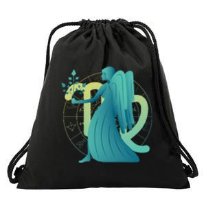 Virgo Zodiac Astrology Drawstring Bag