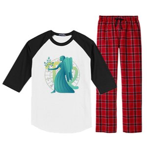 Virgo Zodiac Astrology Raglan Sleeve Pajama Set