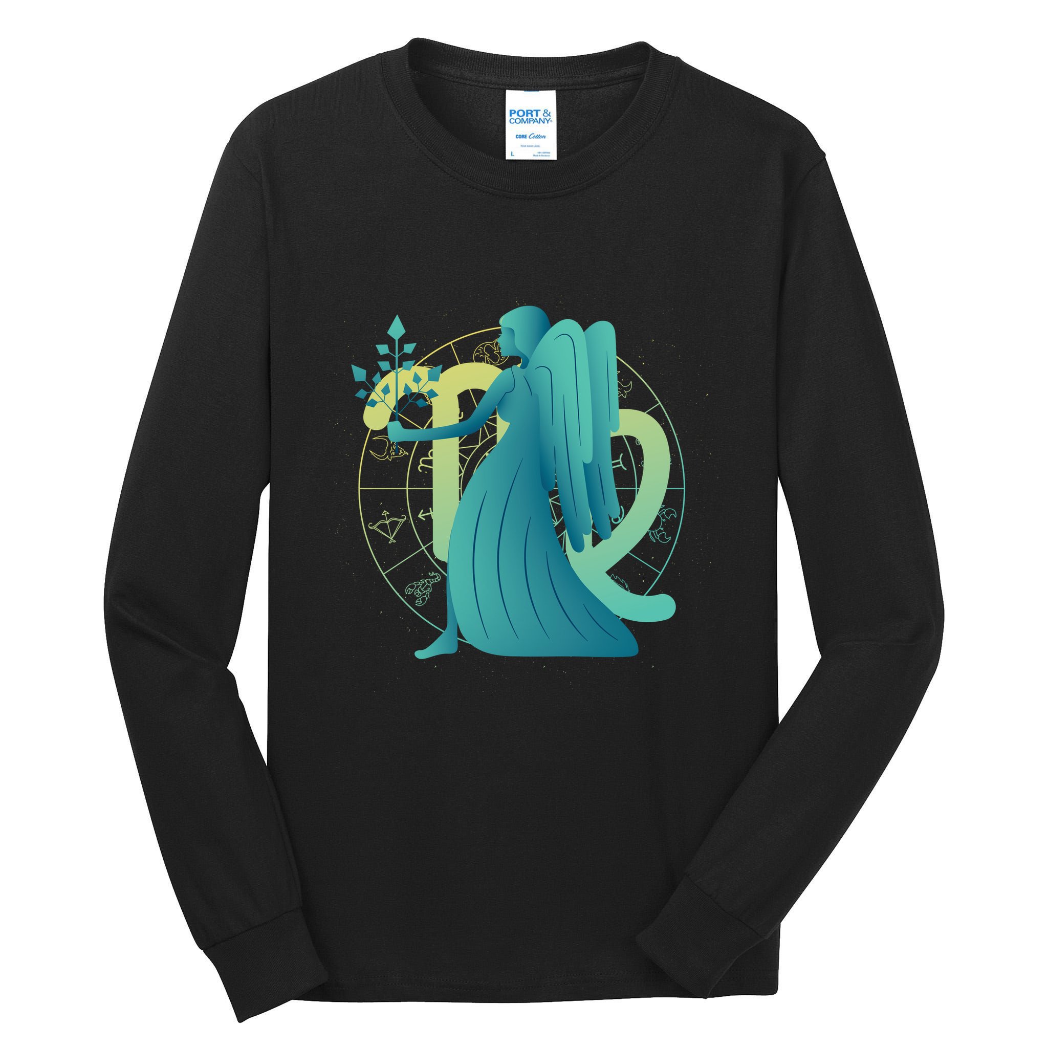 Virgo Zodiac Astrology Tall Long Sleeve T-Shirt