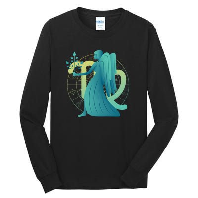 Virgo Zodiac Astrology Tall Long Sleeve T-Shirt