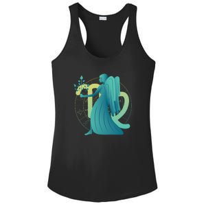 Virgo Zodiac Astrology Ladies PosiCharge Competitor Racerback Tank