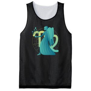 Virgo Zodiac Astrology Mesh Reversible Basketball Jersey Tank