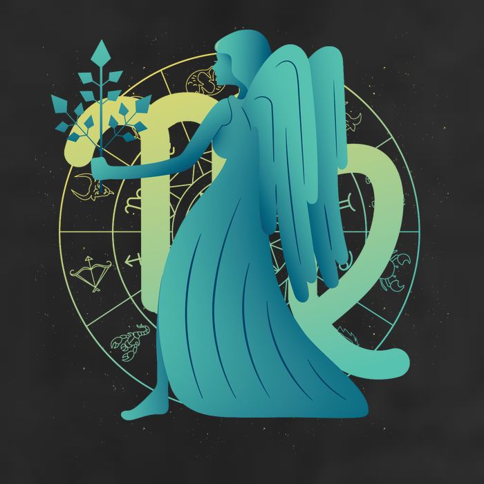 Virgo Zodiac Astrology 25L Jumbo Tote