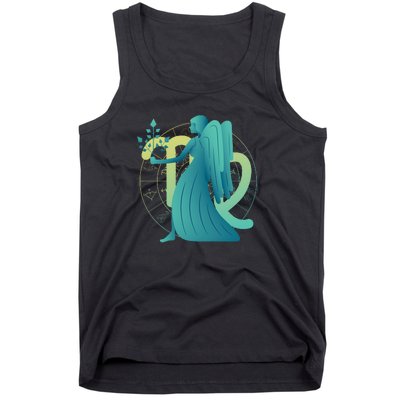 Virgo Zodiac Astrology Tank Top