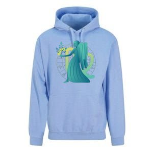 Virgo Zodiac Astrology Unisex Surf Hoodie