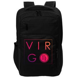 Virgo Zodiac Astrology Gift Impact Tech Backpack