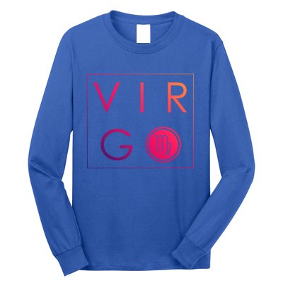 Virgo Zodiac Astrology Gift Long Sleeve Shirt