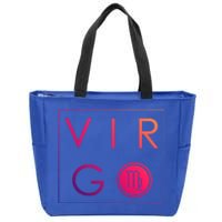 Virgo Zodiac Astrology Gift Zip Tote Bag