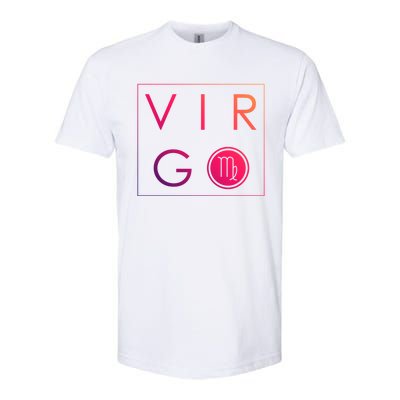 Virgo Zodiac Astrology Gift Softstyle® CVC T-Shirt