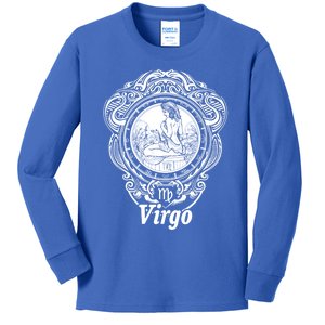 Virgo Zodiac Astrology Unisex Meaningful Gift Kids Long Sleeve Shirt