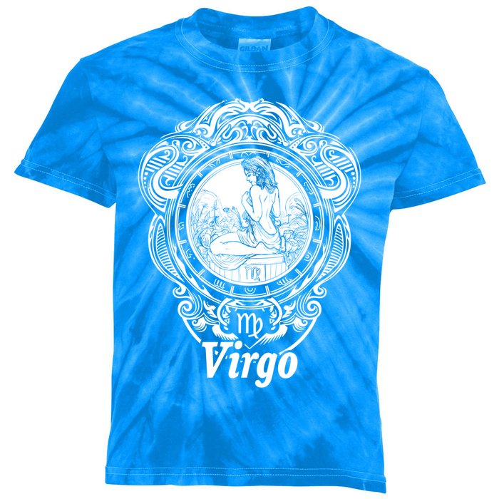 Virgo Zodiac Astrology Unisex Meaningful Gift Kids Tie-Dye T-Shirt