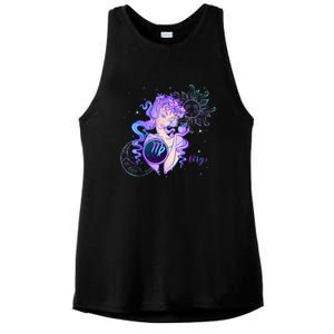 Virgo Zodiac Astrology Gift Ladies PosiCharge Tri-Blend Wicking Tank