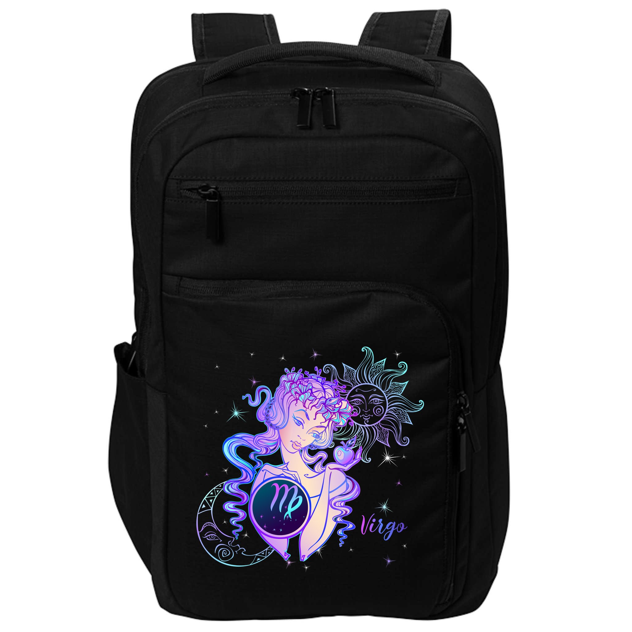Virgo Zodiac Astrology Gift Impact Tech Backpack