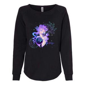 Virgo Zodiac Astrology Gift Womens California Wash Sweatshirt