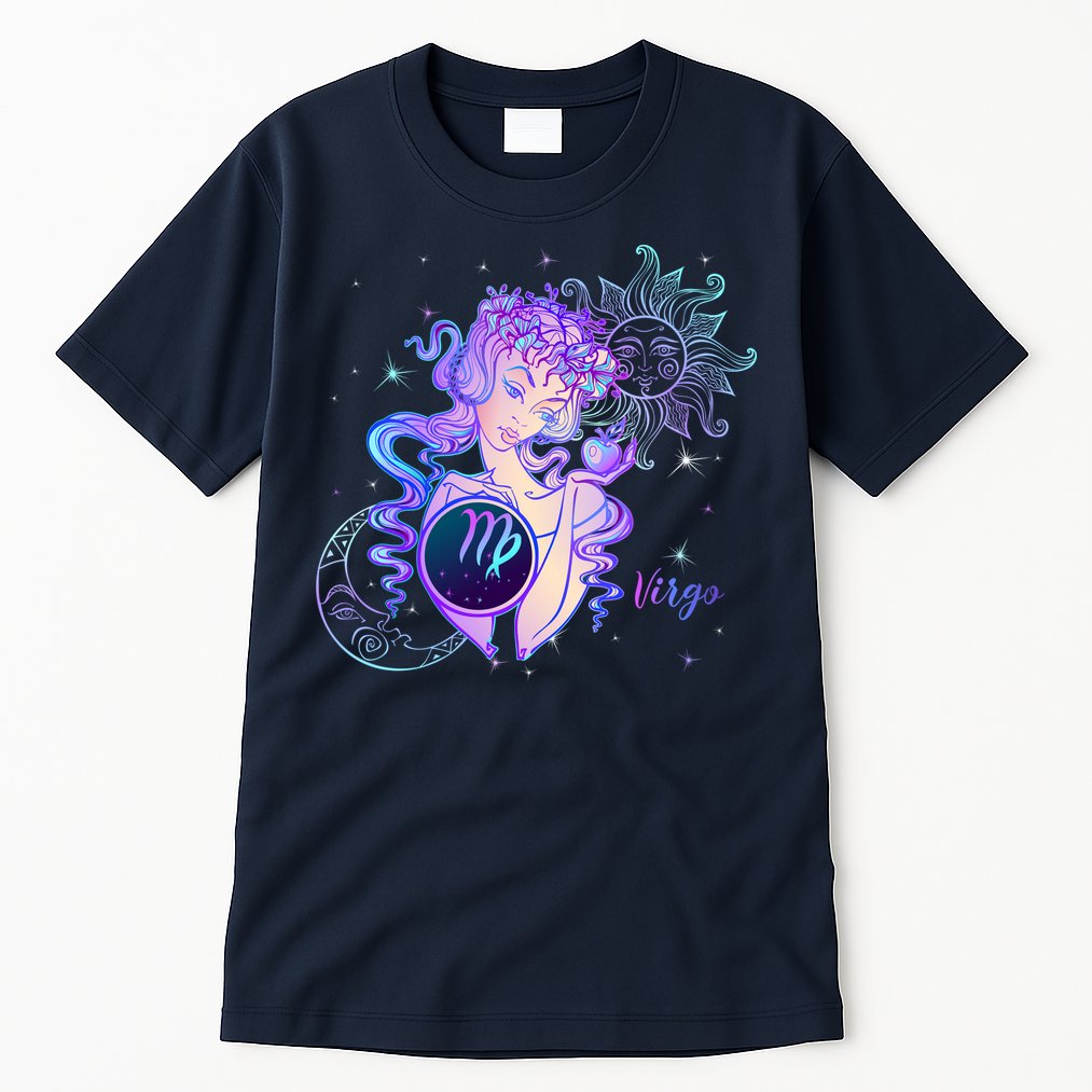 Virgo Zodiac Astrology Gift Tall T-Shirt
