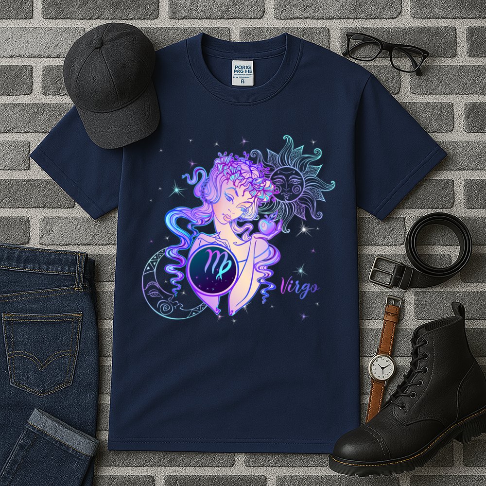 Virgo Zodiac Astrology Gift Tall T-Shirt