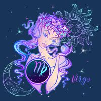 Virgo Zodiac Astrology Gift 16 in Basic Backpack