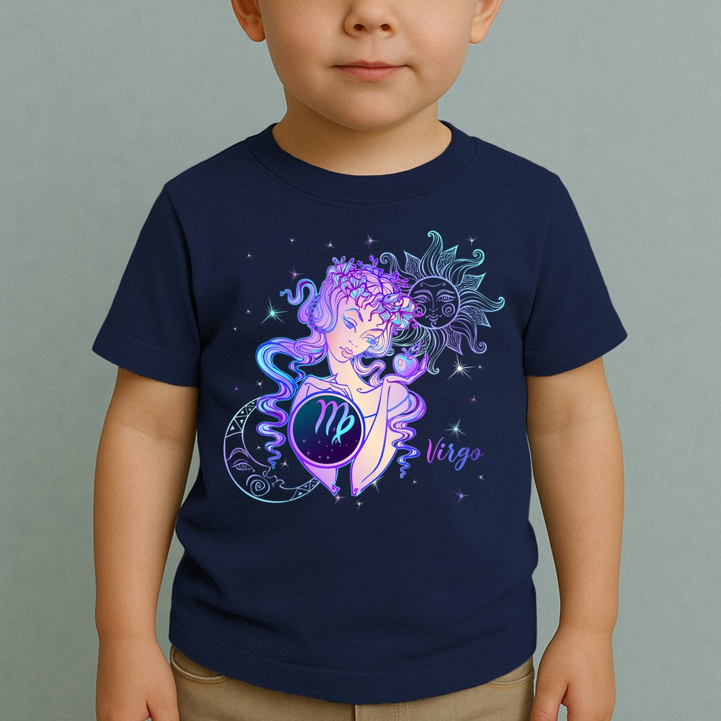 Virgo Zodiac Astrology Gift Toddler T-Shirt