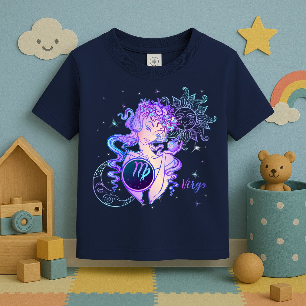 Virgo Zodiac Astrology Gift Toddler T-Shirt