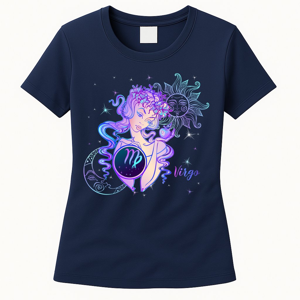 Virgo Zodiac Astrology Gift Womens T-Shirt
