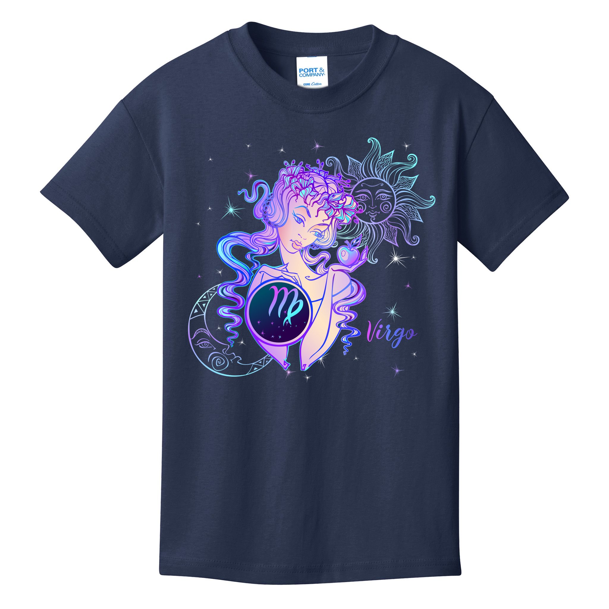 Virgo Zodiac Astrology Gift Kids T-Shirt