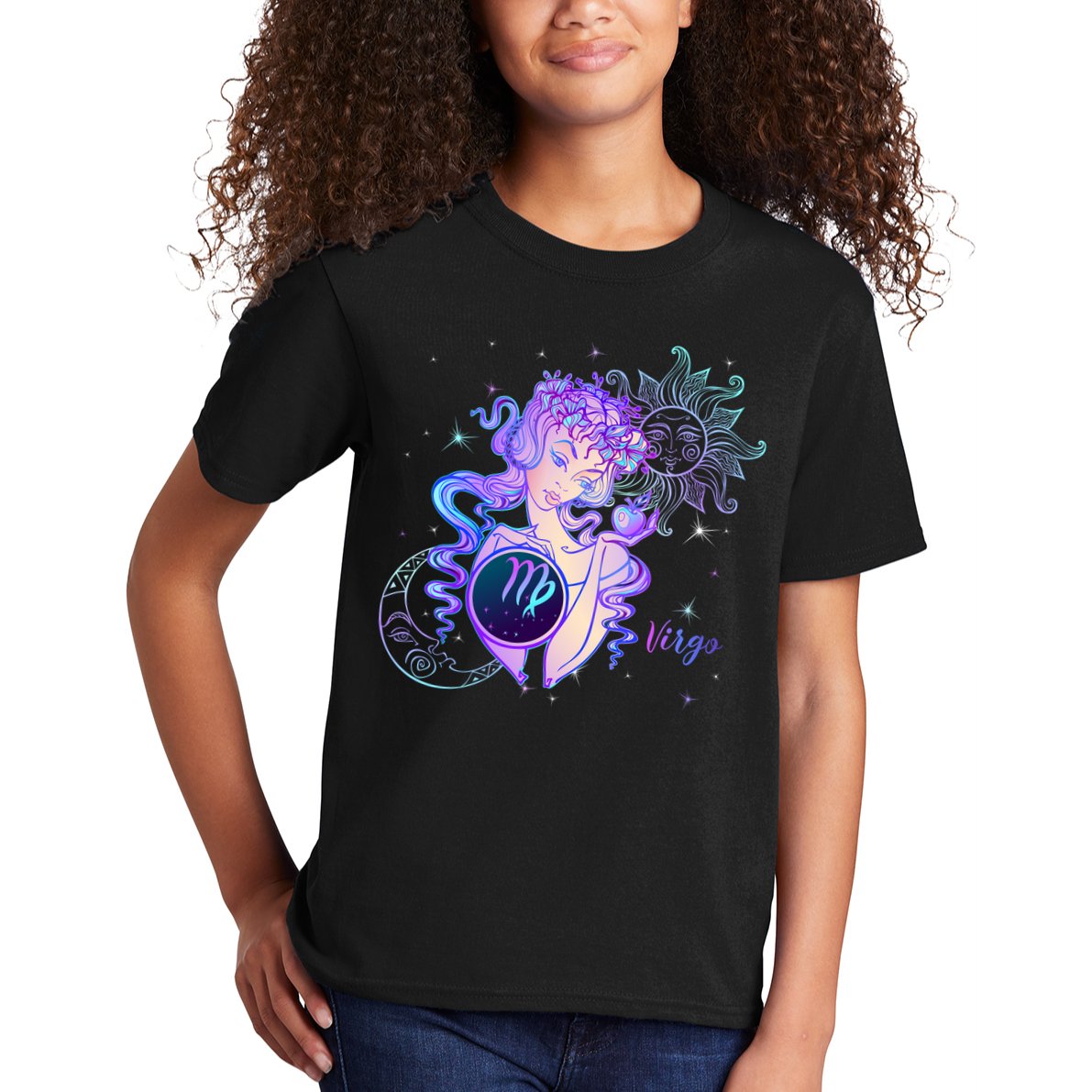 Virgo Zodiac Astrology Gift Kids T-Shirt
