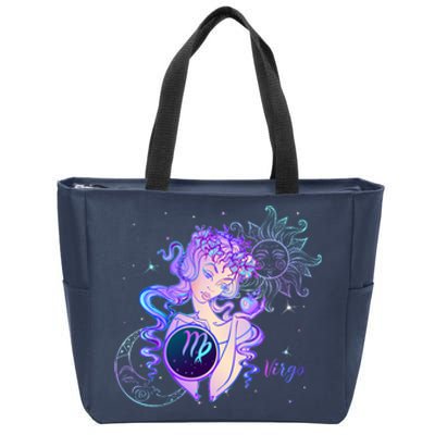 Virgo Zodiac Astrology Gift Zip Tote Bag