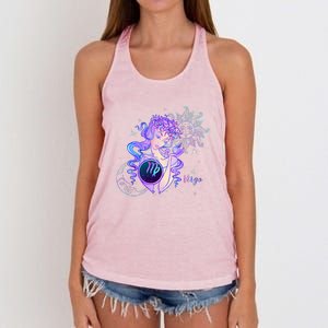 Virgo Zodiac Astrology Gift Women's Knotted Racerback Tank