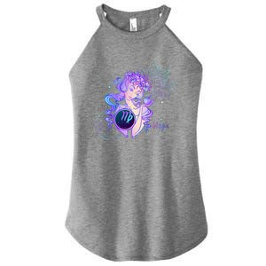 Virgo Zodiac Astrology Gift Women's Perfect Tri Rocker Tank