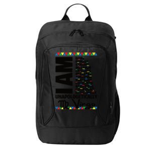 Virgo Zodiac Birthday Black Pride Unapologetically Gift City Backpack