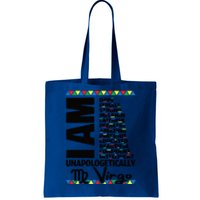 Virgo Zodiac Birthday Black Pride Unapologetically Gift Tote Bag