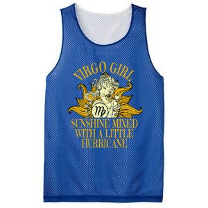 Virgo Zodiac Birthday Born September Sunflower Meaningful Gift Mesh Reversible Basketball Jersey Tank