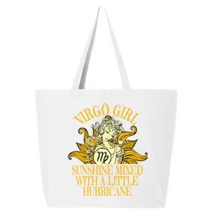 Virgo Zodiac Birthday Born September Sunflower Meaningful Gift 25L Jumbo Tote