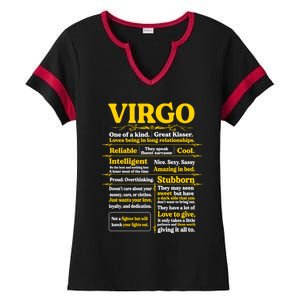 Virgo Zodiac Birthday Funny Gift Party Funny Meaningful Gift Ladies Halftime Notch Neck Tee