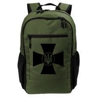 Volodymyr Zelensky Cross Ukrainian Ukraine Coat Of Arms Army Military Backpack