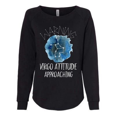 Virgo Zodiac Constellation Aesthetic Virgo Stuff Gift Womens California Wash Sweatshirt